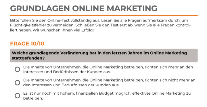 Slide 6. Online-Tests